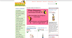 Desktop Screenshot of mangopet.com